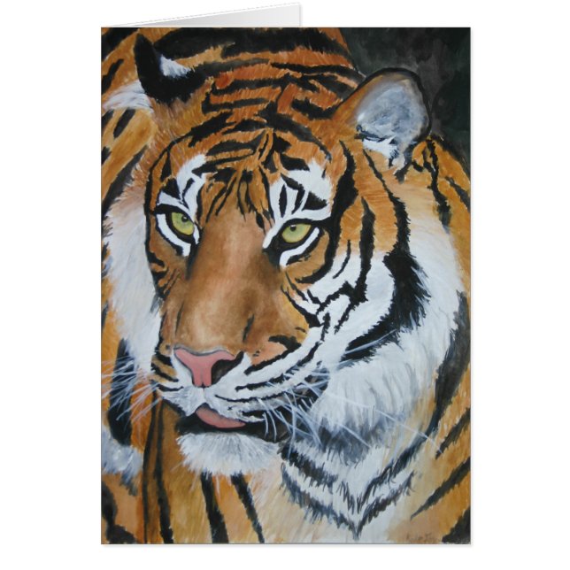 Tigre Acuarela (Frente)