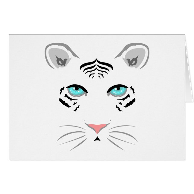 Tigre blanco (Anverso (Horizontal))