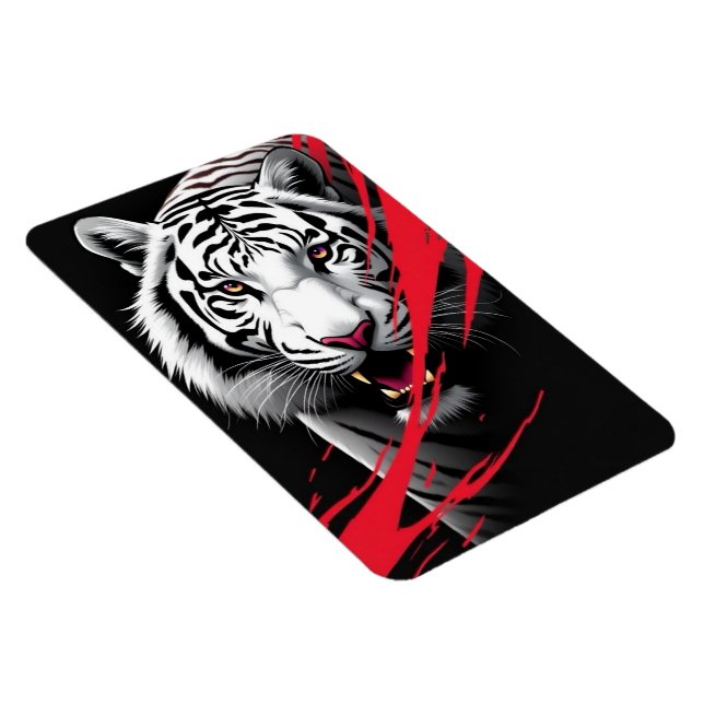 Tigre Blanco  Imán (Lado Derecho)