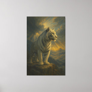 Tigre Blanco – Impresión de Arte Fino