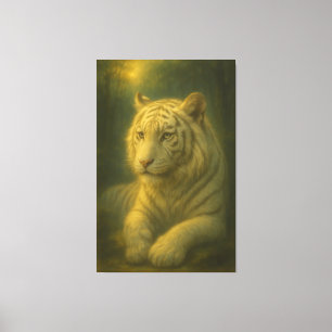 Tigre Blanco Majestuoso - Arte Refinado