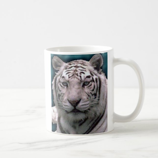 Tigre blanco, taza (Derecha)