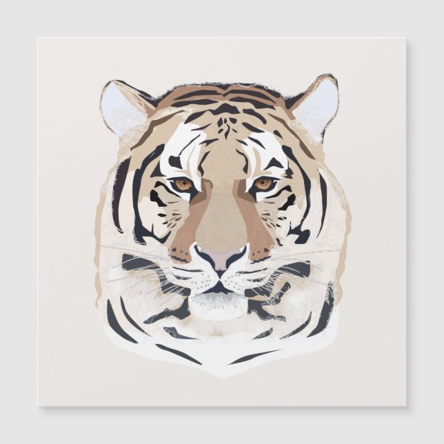 Tigre, cara de tigre, símbolo de 2022 (Anverso)