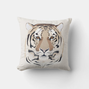 Tigre, cara de tigre, símbolo de la almohada de 20