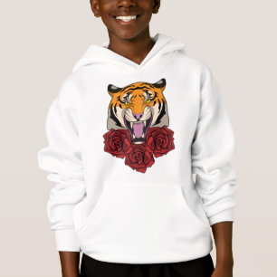Tigre con Rosas