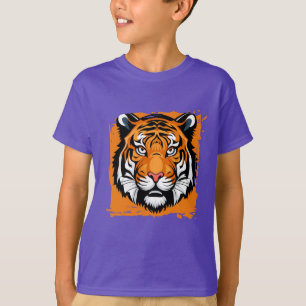 Tigre de camiseta para niños