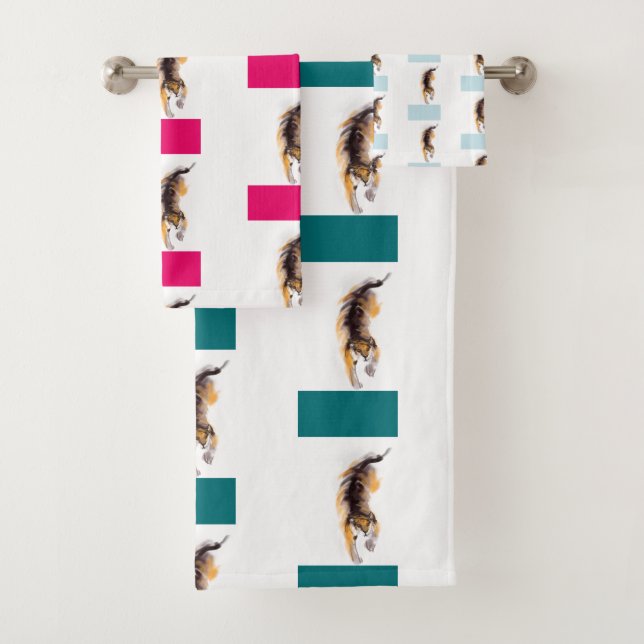 Tigre de dibujo original lindo Año nuevo chino S3B (In situ)