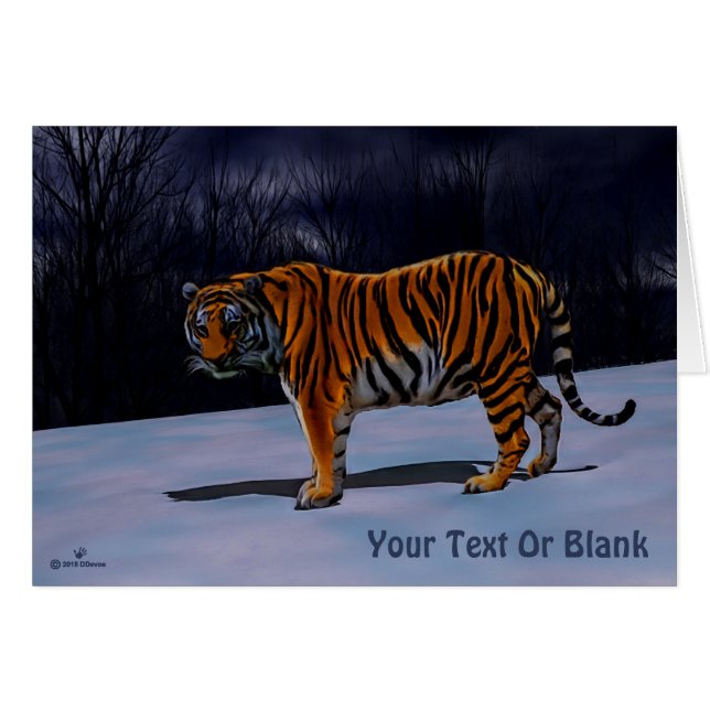 Tigre de Siberia (Anverso (Horizontal))