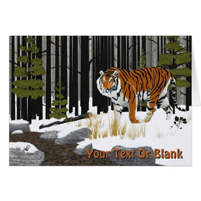 Tigre de Siberia (Anverso (Horizontal))