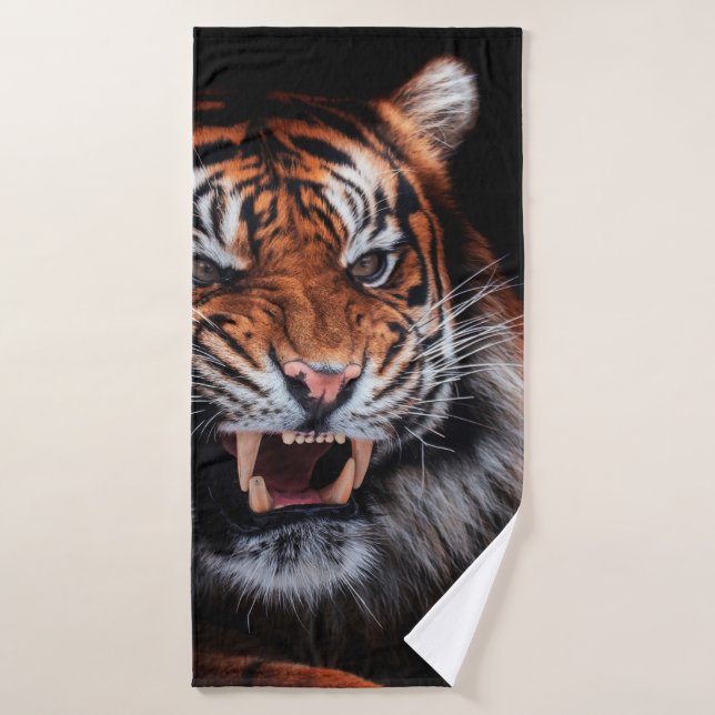 Tigre de Sumatra (Panthera tigris sumatrae) (Toalla de baño)