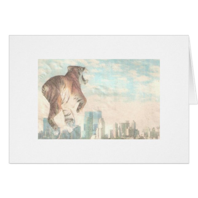 Tigre del tigre que quema brillante (Anverso (Horizontal))