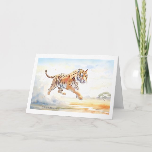 Tigre en acción 3 (Anverso)