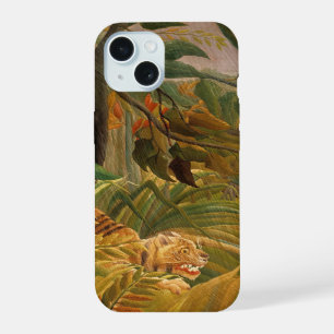 Tigre en una tormenta tropical por Henri Rousseau