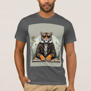 "Tigre Guay con camiseta con gafas de sol - Elegan