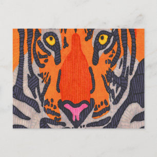Tigre (individual) - Tarjeta postal