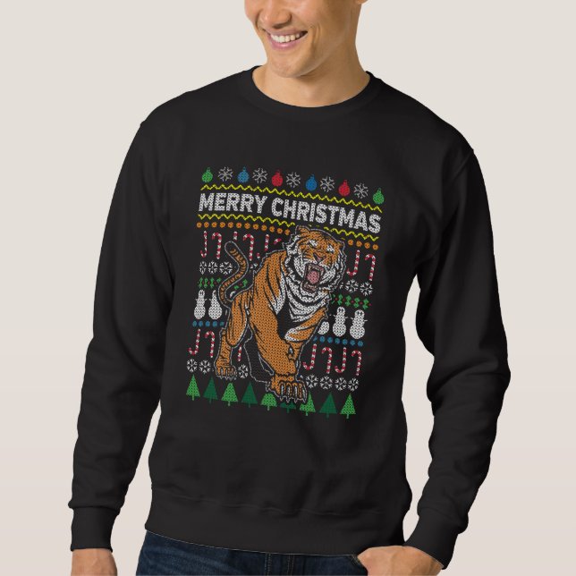 Tigre, Navidades feos, Sweater Willife Series (Anverso)