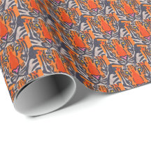 Tigre - Papel de regalo