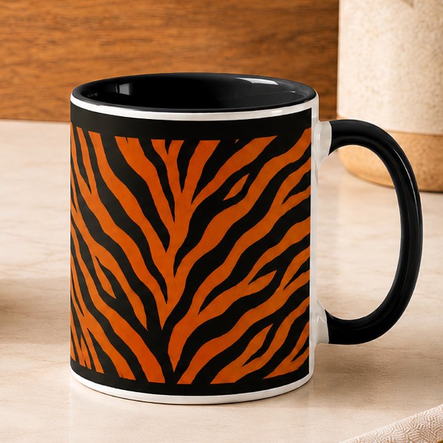 "TIGRE ROJO" - TAZA DE CAFÉ DE 11 OZ. (Subido por el creador)