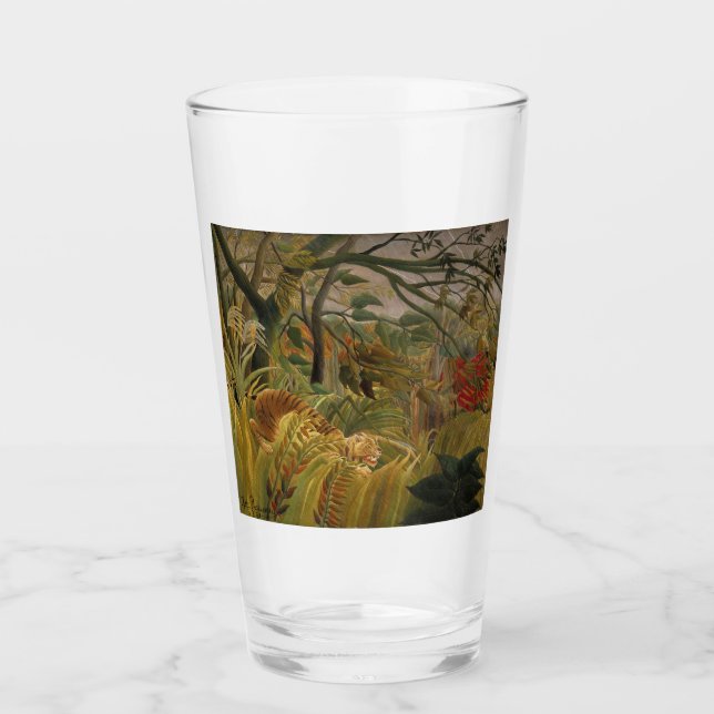 Tigre sorprendido en tormenta tropical (Anverso)