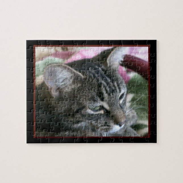 Tigre Stripe Kitty Jigsaw Puzzle (Horizontal)