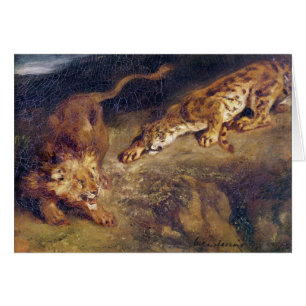 Tigre y león