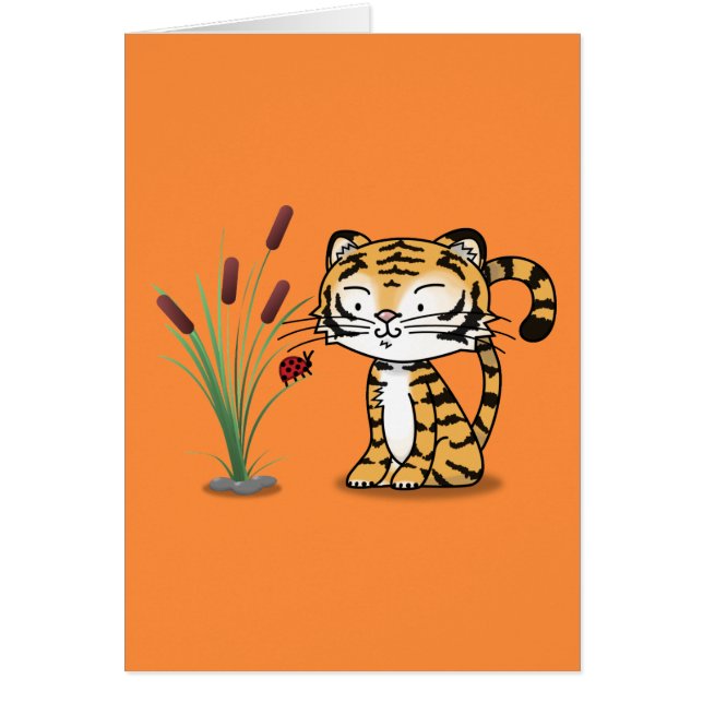 Tigre y una mariquita (Frente)