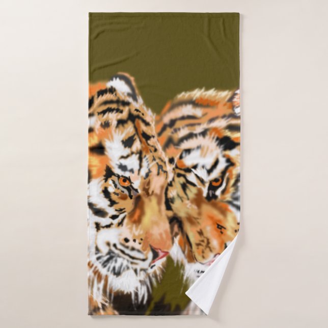 Tigres (Toalla de baño)