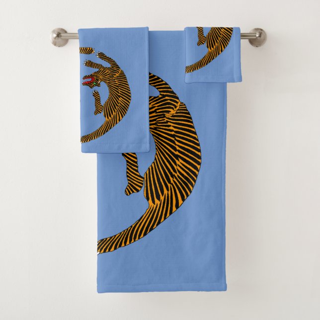 Tigres de arte folklórico de la antigua Japón (In situ)