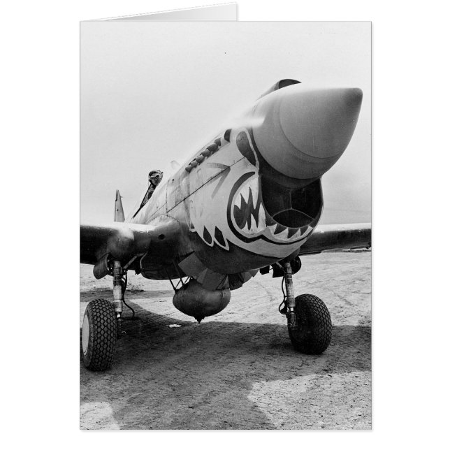 Tigres Voladores P-40 Warhawk, 1941 (Frente)
