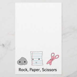 Tijeras de papel de la roca