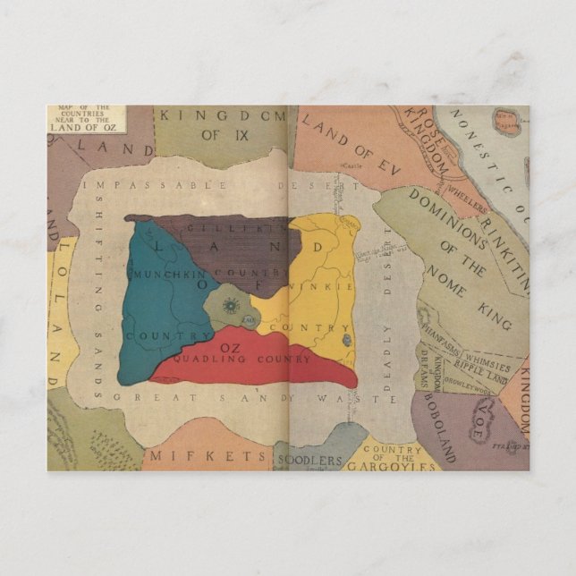Tik Tok de las postales de Oz (Anverso)