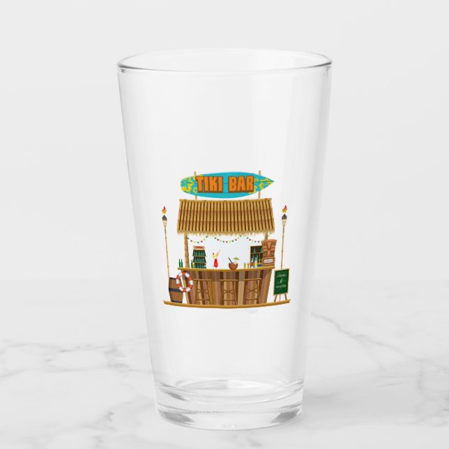 Tiki Bar Glass (Anverso)