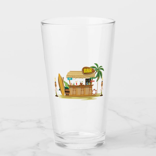 Tiki Bar Glass (Anverso)