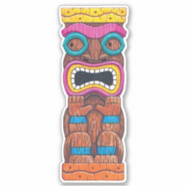 Tiki Totem 1 Pegatina