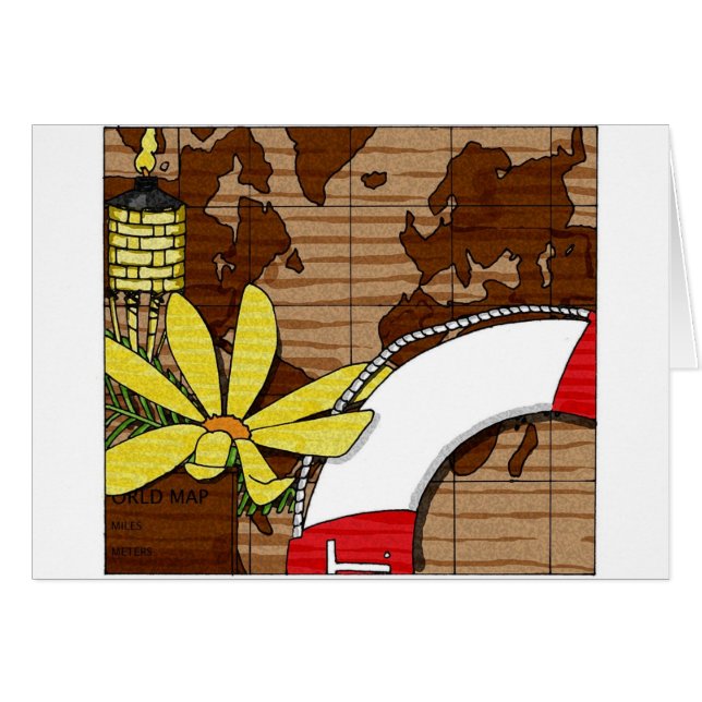 TIKI TROPICAL (Anverso (Horizontal))
