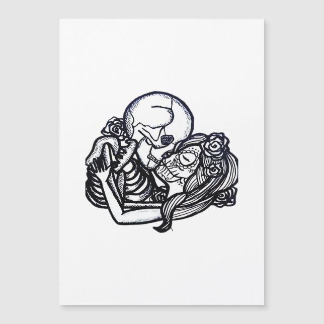 Till Death Do Us Part Clásico – Esqueleto Espeluzn (Anverso)