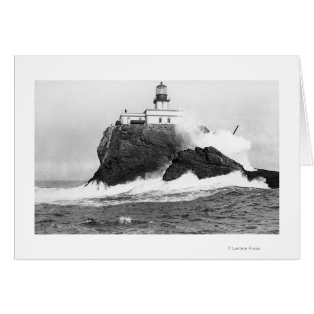 Tillamook, Faro De Oregon Cerca De La Costa, O (Anverso (Horizontal))