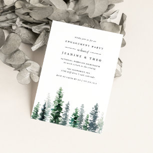 Timber Grove   Invitación a la fiesta de compromis