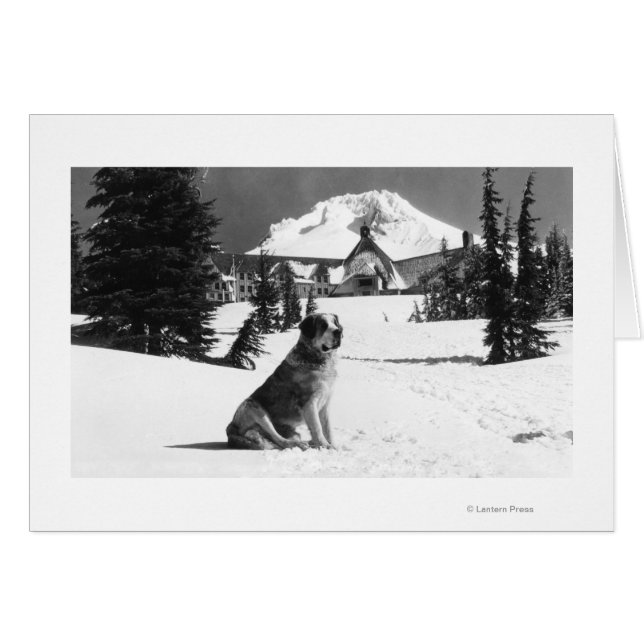 Timberline Lodge y "Lady" la dueña (Anverso (Horizontal))