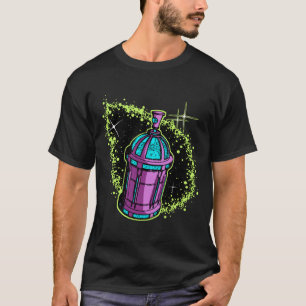 Timeship Graffitineous - camiseta oscura