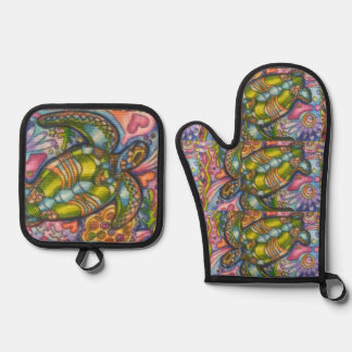 Timmy Oven Mitt y Pot Holder Set