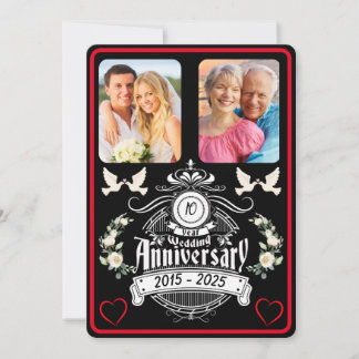 Tin Jubilee 2 Foto Invitación al décimo aniversari