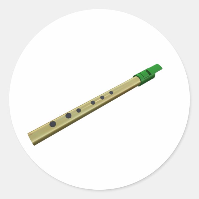 Tin Whistle Pegatina (Anverso)