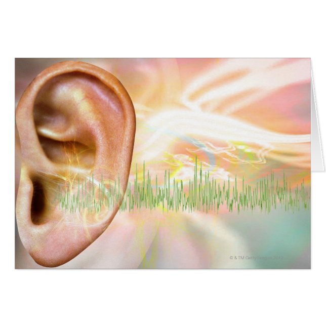 Tinnitus, arte conceptual de computadora. (Anverso (Horizontal))