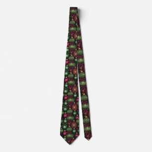 Tinsel Town - Corbata de Navidad personalizada par