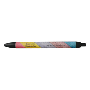 Tinta Azul Bolígrafo de color para fotografía personalizada