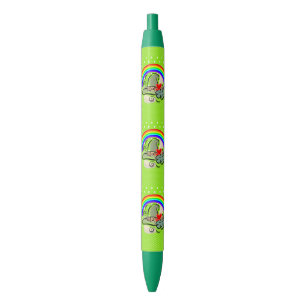 Tinta Azul Bolígrafo Oficina y Colegio Día de San Patricio