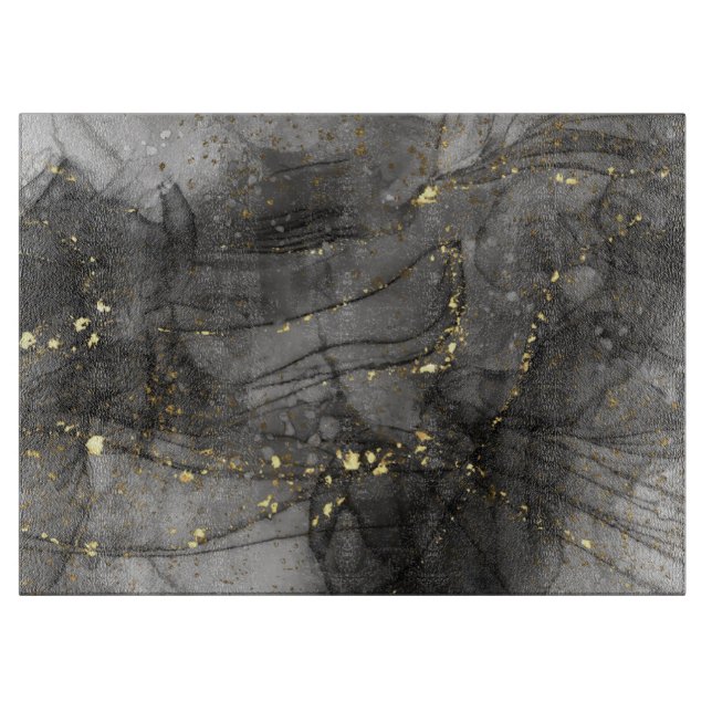 Tinta de alcohol fluida  Tabla de cortar (Anverso)