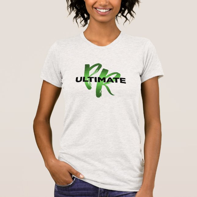 Tinta de la banda Ulti en la camiseta ligera (Anverso)