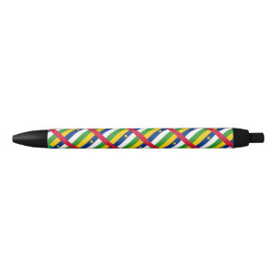Tinta Negra Bolígrafo con bandera de África central